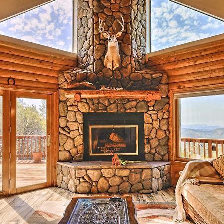 Stunning Log Cabin With Great Views, Firepit, Deck Near Twain Hart Sonora Exterior foto
