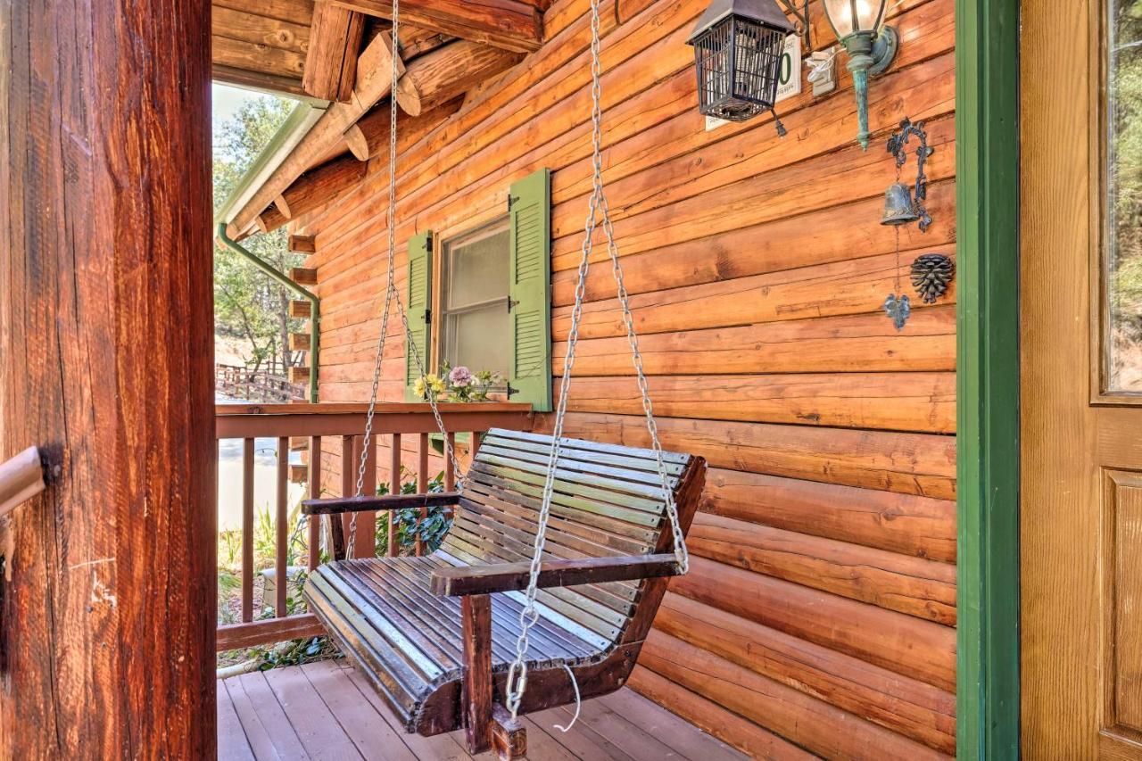 Stunning Log Cabin With Great Views, Firepit, Deck Near Twain Hart Sonora Exterior foto